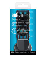 Series 3 Beard Trimmer Head with 5 Combs